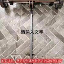 Electric retractable door single-channel electric door track sliding door sliding door with large 838 iron door track parts