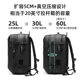 Vacuum Backpack for Men, Large Capacity, Multi-Functional, Business Travel, Business Trip Luggage Bag, One-Click Vacuum Compression Backpack