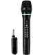 New D300U Karaoke Universal Microphone with Adjustable Frequency, Reverb, and Bass, Wireless Microphone with One-To-Two Connectivity