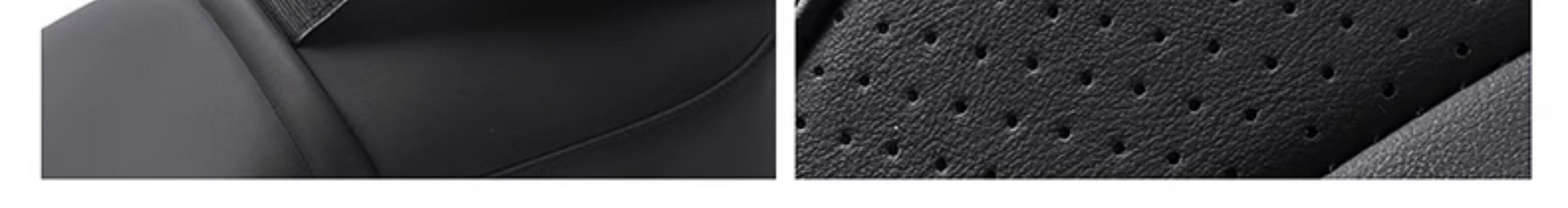 Cross-Border Car Headrest and Lumbar Support, Genuine Leather High-End Car Cushion, Car Headrest, Memory Foam, Aviation Grade Car Neck Pillow