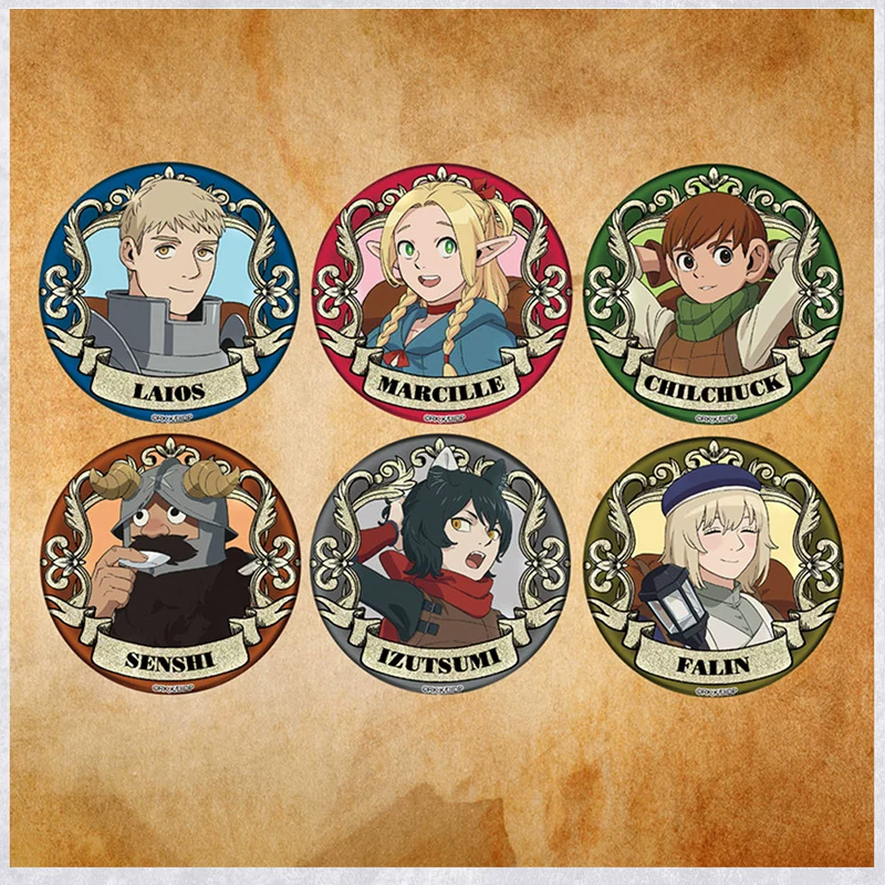 SUNRISEPOP Лабиринт Рис 58MM Бейдж Танико Леосма Луcий Фалине Итсуми