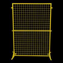 Outdoor lattice gate fence workshop guardrail net divided barbed wire fence fence picking door express wire mesh warehouse isolation net