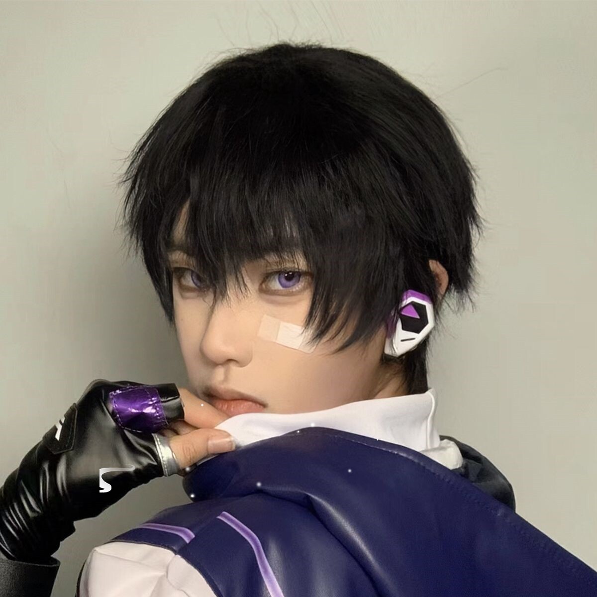 无畏契约壹决cos黑色假发，蓬松碎刘海的软萌时刻_COSPLAY配件_淘宝游戏网