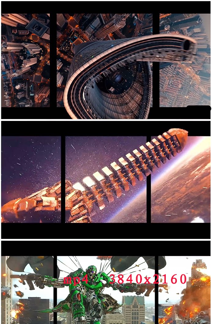 Набор 3D видеоматериалов 4K Sci-Fi для LED-экранов