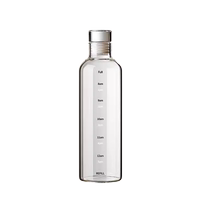 Special wine bottle for soaking wine empty bottle high-end sealed glass flask food-grade storage liquor bottle wine storage container tank