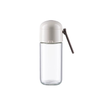 Seasoning box home kitchen high-end glass quantitative salt shaker seasoning tank moisture-proof sealed seasoning jar salt shaker seasoning bottle