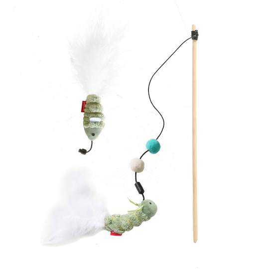 Catnip toys that are self-satisfied and resistant to scratching and biting