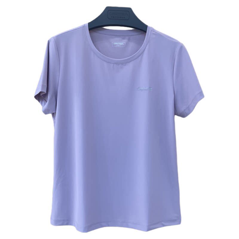 Summer Cantorp Genuine Outdoor Women's Round Neck T-Shirt Sports Short-Sleeved Top C222584543 Summer Cantorp Genuine Outdoor Women's Round Neck T-Shirt Sports Short-Sleeved Top C222584543