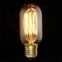 vintage edison bulb light e27 t45 40w antique incandescent p