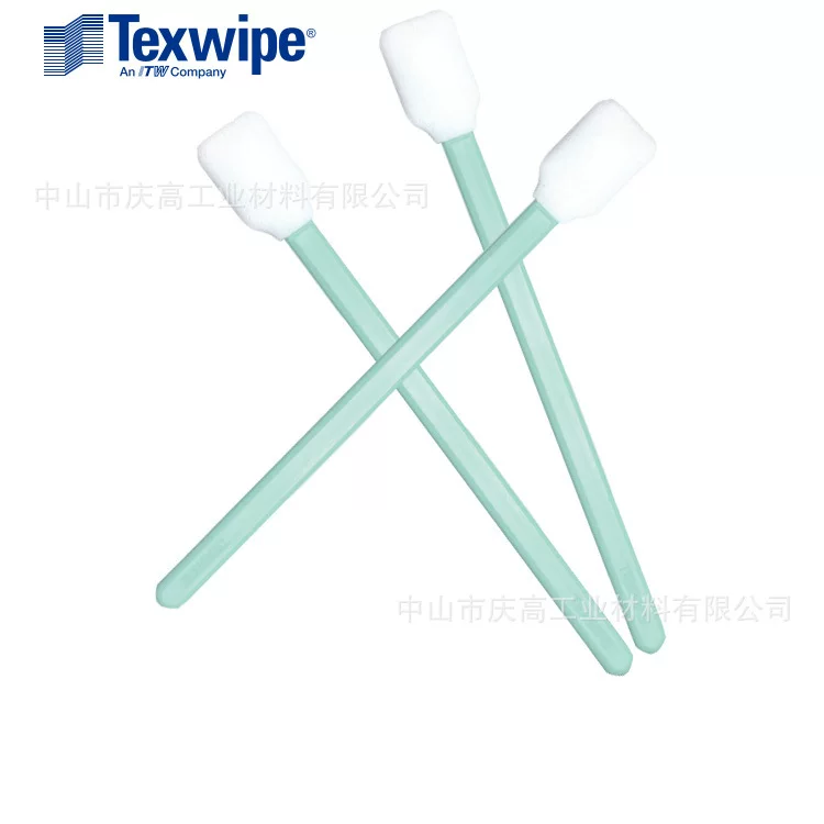 Губка-ондиксовый ватный тампон TEXWIPE TX707A для очистки, образец тампона для печати машины wiping cotton swab