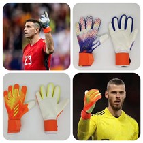 Goalkeeper Gloves Football Specialized Child Care Fingers Competition Adult Falcon Professional Primary Student Goalkeeper Noel