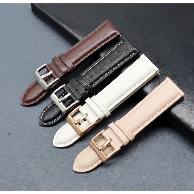 Suitable for Asus Zenwatch 2 Smart Watch Leather Strap, Asus Vivowatch6 Cowhide Leather, Lg W100/W110/W150 Sports Bp/Vivowatch 5(Hc-B05) Wristband