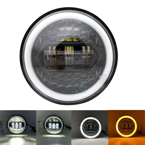 5,75 -дюймовый светодиодный фары кольцо Halo Кольцо белое DRL Angel Eye For DY
