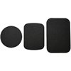Black Magnetic Sheet Furniture Decoration Cabinet Light Strong Magnetic Adhesive Patch Mobile Phone Car Mount Accessories Adhesive-Backed Iron Sheet