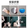 Powerful Magnetic Buckle for Bathroom Shower Curtain, Magnetic Patch, No Drilling Required, Wall-Mounted, Anti-Light Leakage Buckle