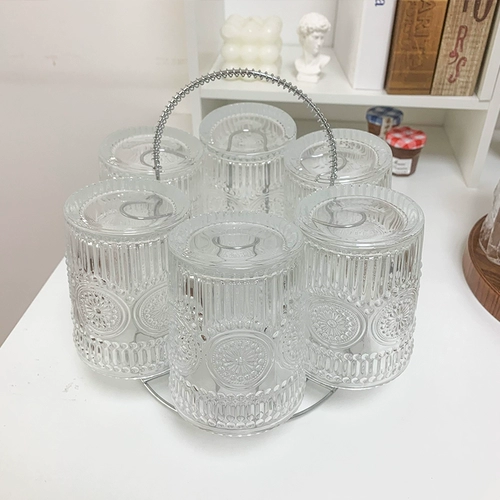 Стеклянный набор используйте 6 просто пива GSSE, чашки питья молока,