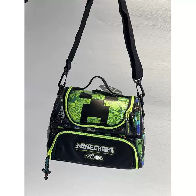 Set for boys, backpack, green wallet, thermal bag