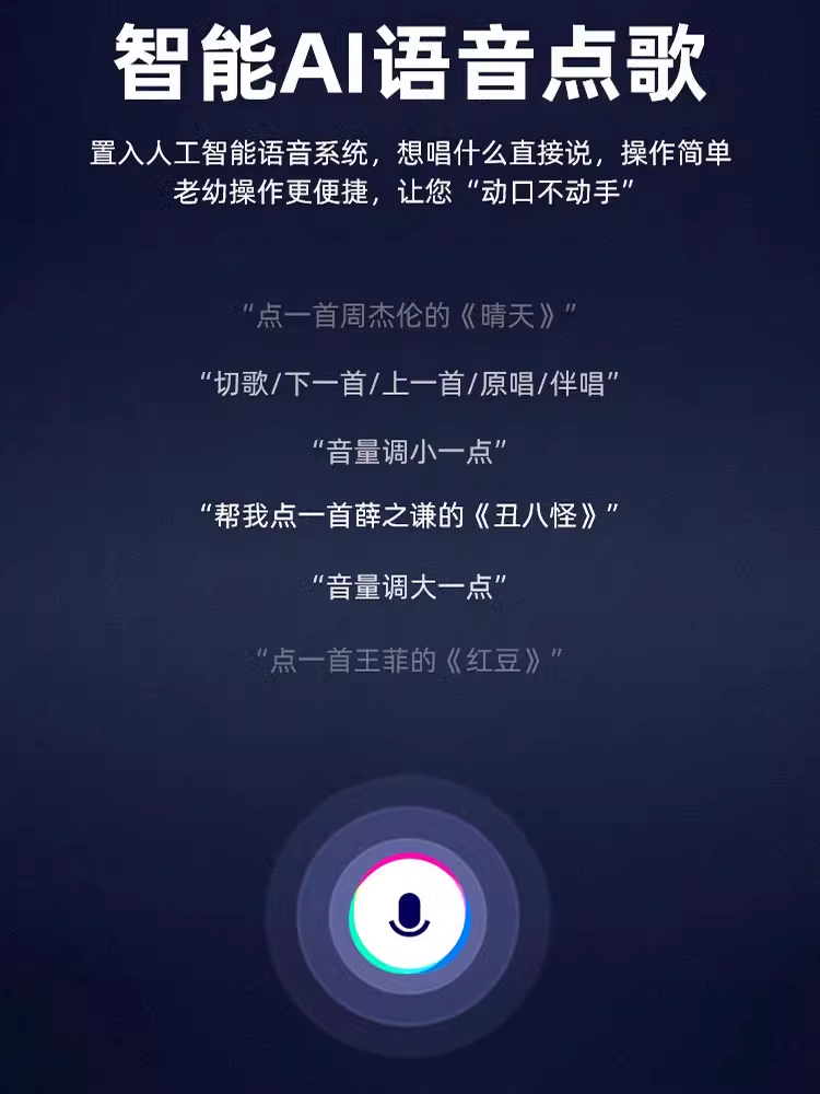 Fantasy Kingdom Family Ktv Karaoke Machine Touch Screen All-In-One Karaoke Home Karaoke System Set