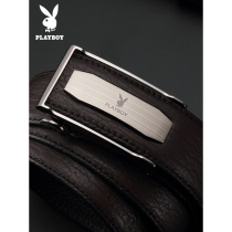 Mens belts Automatic buckle pure head layer of cow leather Young people casual trend Business pants belts