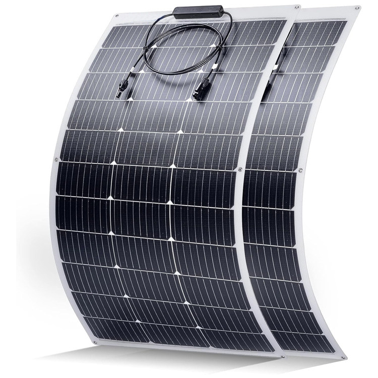 160W single crystal ETFE flexible solar panel quality light bendable easy to clean and weatherproof electricity generation-Taobao