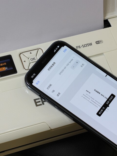 Epson Wf100 110 Wireless Mobile Portable A4 Car Office Wifi Mobile Inkjet Printer