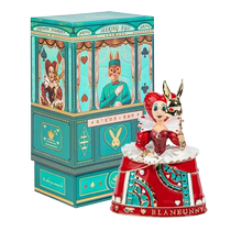 Bran Rabbit Alice Series Enamel Jewelry Box Ornaments Queen of Hearts Original Design Exquisite Birthday Gift