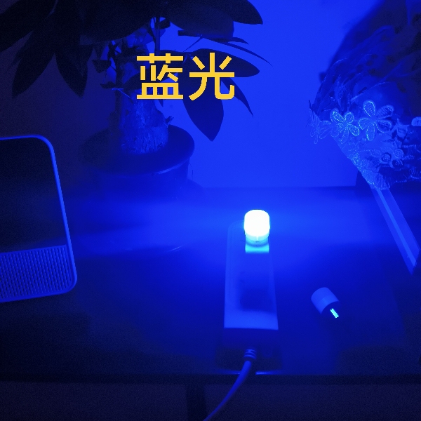 Portable Energy-Saving Night Light, Colorful Atmosphere Mood Light, White Warm Light, Red, Yellow, Blue, Green, Purple Bedroom Night Light for Sleep