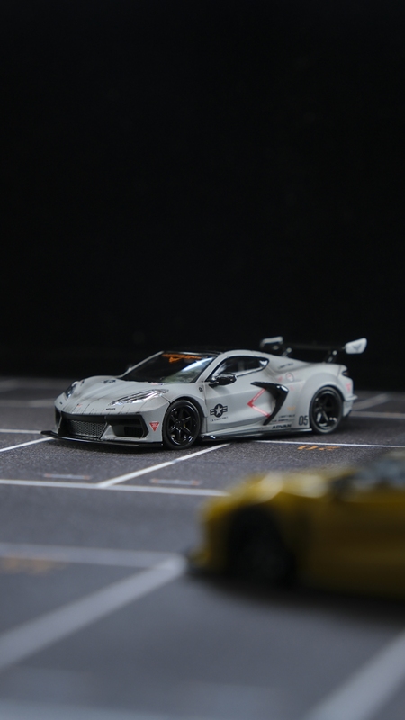 [Harry's Goods in Stock] Fine Model 1:64 Chevrolet Corvette C8 Lbwk