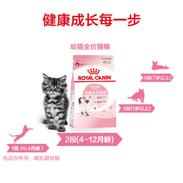 Royal Cat Food Kitten ລາຄາເຕັມ ອາຫານແມວ K36/400g ອາຫານລູກແມວສາມາດກິນໄດ້ໂດຍລູກແມວອາຍຸຕ່ຳກວ່າ 12 ເດືອນ