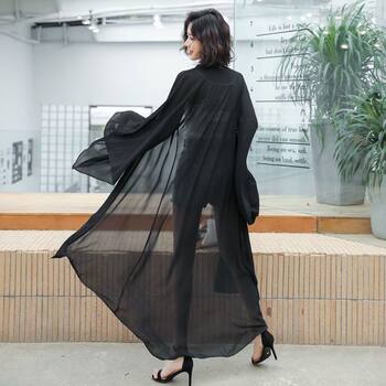 Hanfu ເສື້ອ chiffon shawl ວ່າງ fitting ແມ່ຍິງໃນລະດູຮ້ອນປ້ອງກັນແສງແດດ