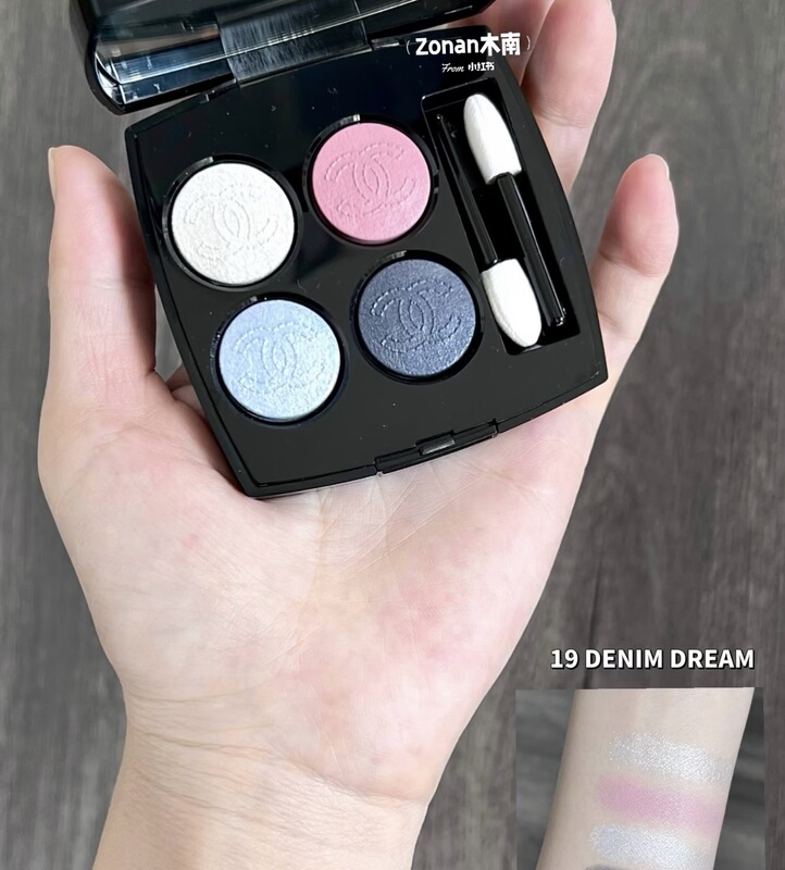 [in Stock] Japan Counter Chanel 2026 Spring New Collection Denim Four-Color Eyeshadow 19 29 Highlight
