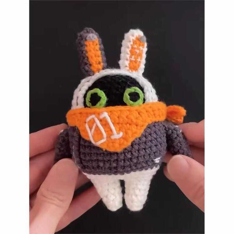 Hand-Knitted Crocheted DIY Material Package Doll Cute Cruise Zero-Bang Cloth Doll Wool Gift Pendant Creative