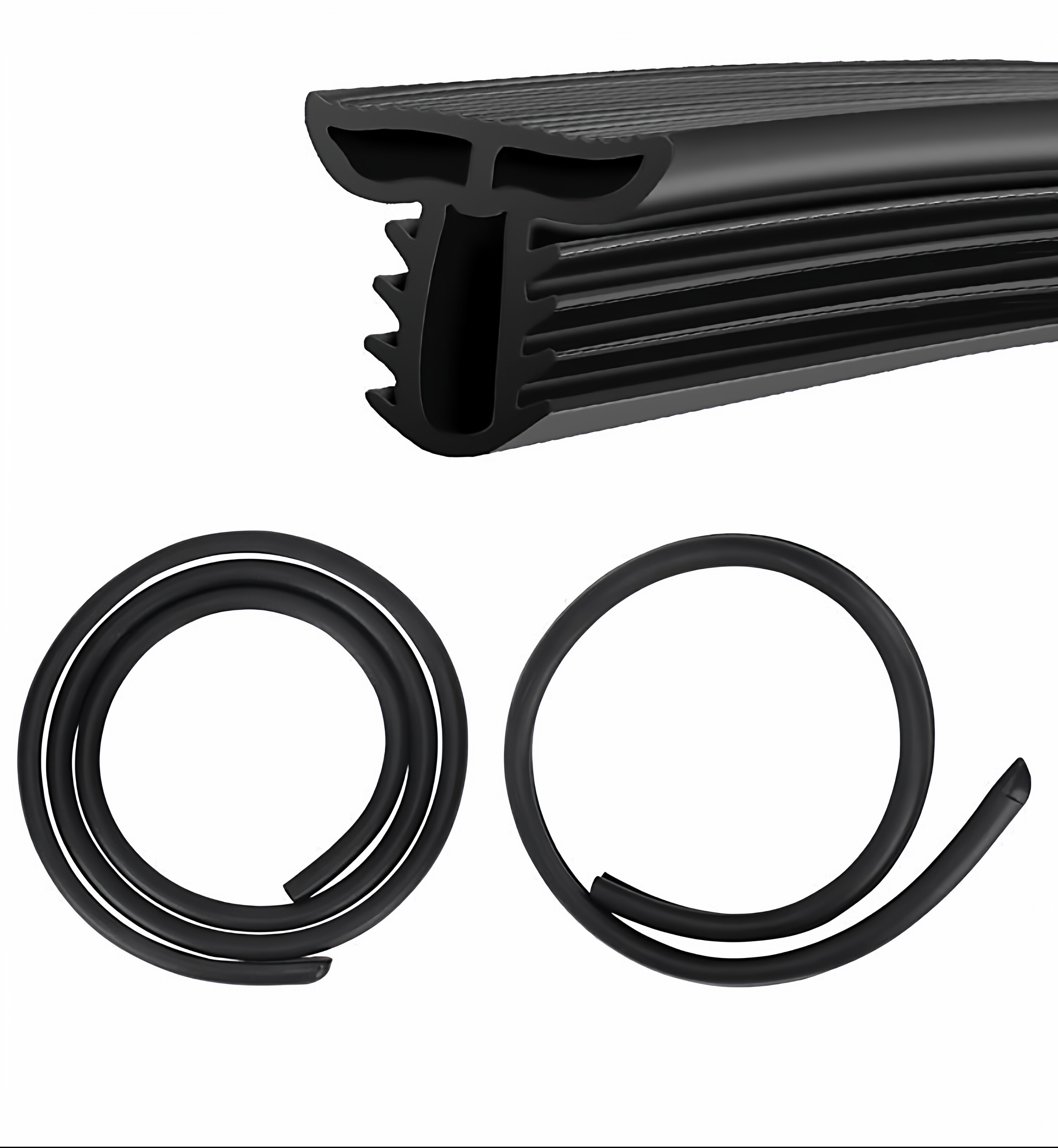 Weilanda sealing strip for Toyota vehicles, used for door ABC pillars, central control, soundproofing, dustproofing, waterproofing, hood and trunk rubber strip