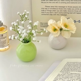 Цвет вазы сухой цветок простой набор праздничный отдел офис на рабочем столе мини -маленький пакет артефакт