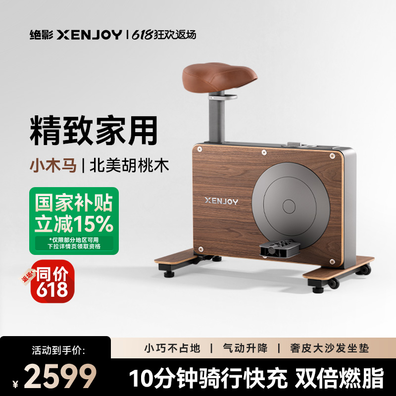 Jueying 小型木馬 ダイナミック自転車 家庭用 小型 室内 静音 スポーツ ジム 機器 減量専用