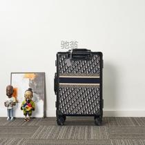 TAO Taiwan Light Luxury Retro 20-inch 24-inch Boarding Trolley Case Customs Lock Silent Universal Wheel Trendy Unisex