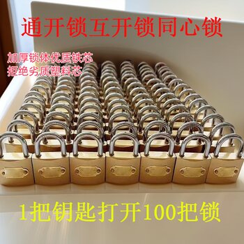 Universal Lock for Opening Padlocks, Door Locks, Concentric Locks, Internet Cafe Mainframe Locks, Motor Cabinet Locks, Warehouse Property Locks