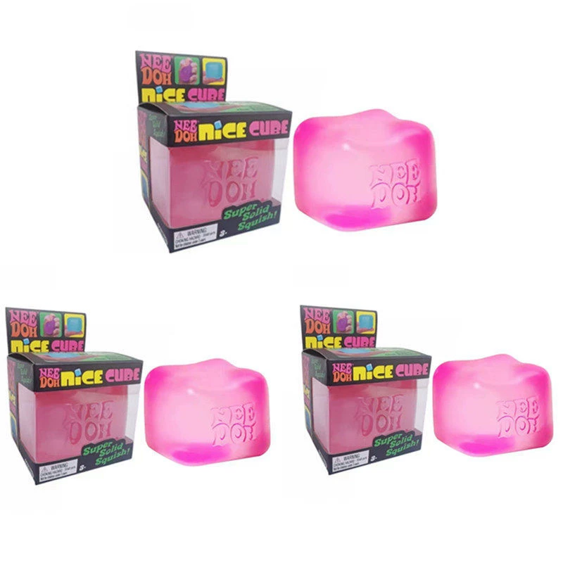  Декомпрессия квадратный щипок Schylling Needoh Nice Cube сенсорные игрушки декомпрессия и venting игрушки