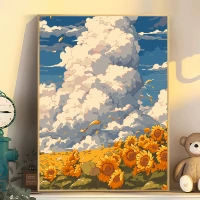 C5 Sunflower Flower Sea