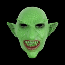 Goblin hood evil mask horror show prop mask Halloween party party scary funny face