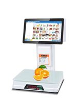 Supermarket cash register electronic scale commercial cash register weighing all-in-one machine new smart new Shidai cash register all-in-one machine