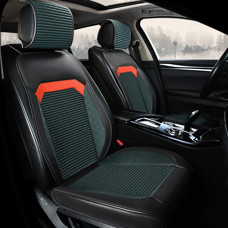 The new small version of the barbaric car seat cushion Four Seasons General Purpose Car seat cover half pack winter breathable cushion buckwheat seat cushion