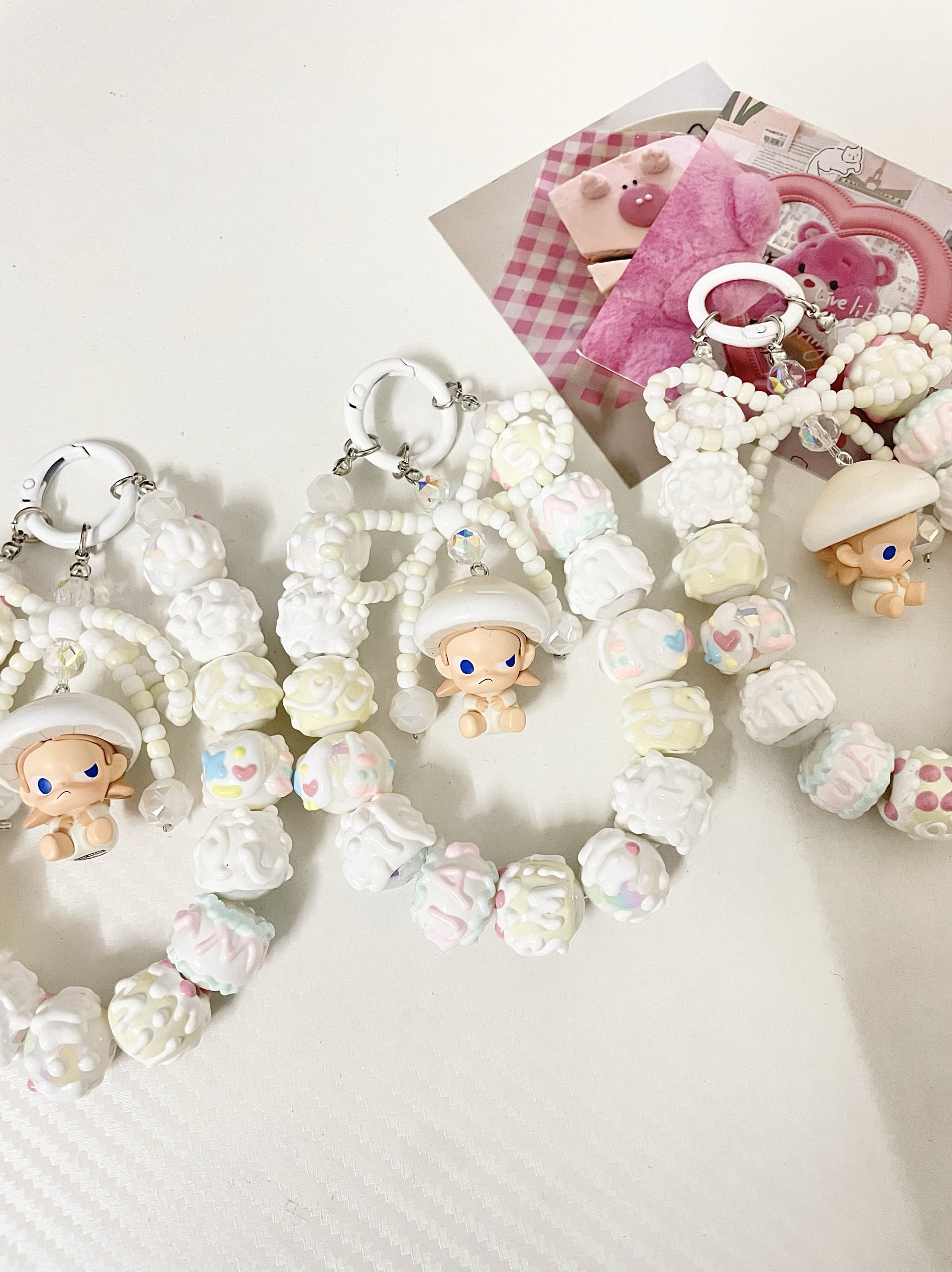 Yiliya | Authentic Pop Mart Mushroom Fairy Series Zsiga Phone Chain/Bag Charm