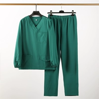 Зеленый лонгслив, нарукавники, эластичный быстросохнущий комплект