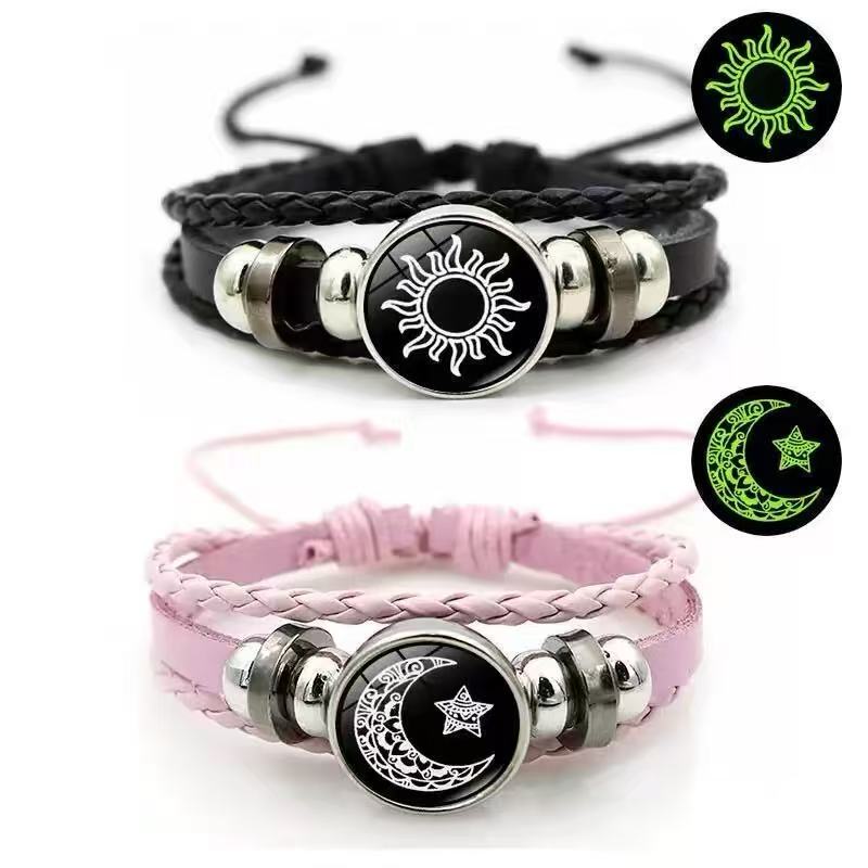 Best Friend Bracelets, Couple Sun and Moon Lovers' Fashion Smart Jewelry, Trendy Hot-Selling Cool Versatile Woven Jewelry Best Friend Bracelets, Couple Sun and Moon Lovers' Fashion Smart Jewelry, Trendy Hot-Selling Cool Versatile Woven Jewelry