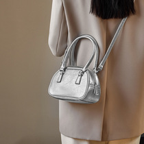 2024 bags for women new summer crossbody bag high-end portable bowling bag genuine leather womens bag