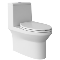 (National subsidy 20%) Hengjie Bathroom siphon water-saving toilet deodorant high-impact toilet 507