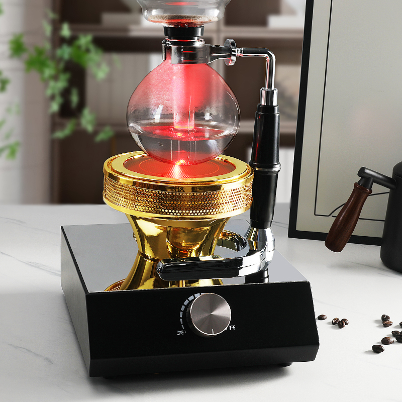 Siphon Pot Light Wave Stove Siphon Coffee Pot Electric Light Stove Infrared Heater Halogen Lamp Coffee Maker Electric Stove