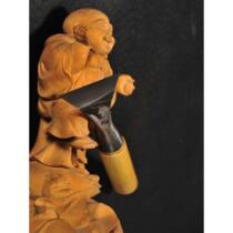 Hand-forged and quenched woodworking chisel wood chisel chisel flat shovel carpenters special tool flat chisel flat chisel one-word chisel