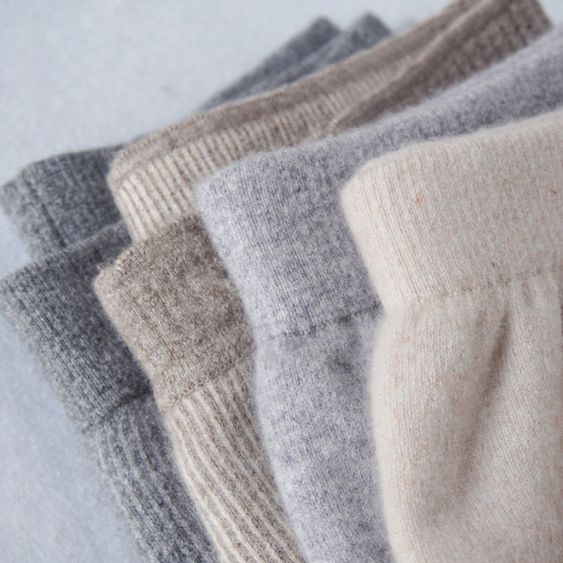 Cashmere pants male and female 100% pure cashmere thickened warm wool pants thin autumn and winter style beat bottom-Taobao